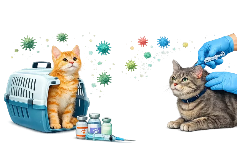 Imagen de vacunas para gatos